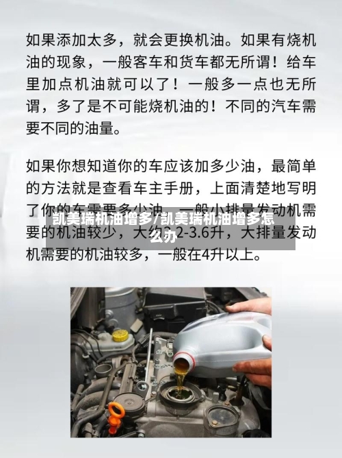 凯美瑞机油增多/凯美瑞机油增多怎么办-第2张图片