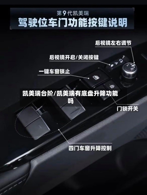 凯美瑞台阶/凯美瑞有底盘升降功能吗-第2张图片