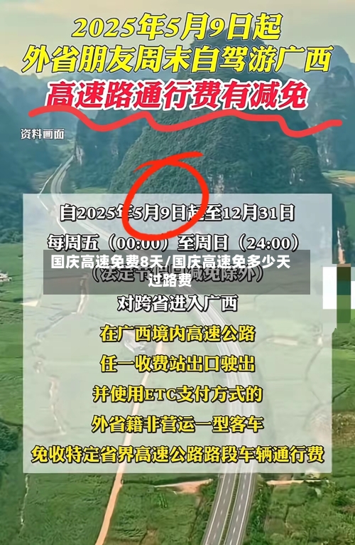 国庆高速免费8天/国庆高速免多少天过路费