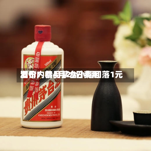 酒价内参4月29日费用发布：精品茅台小幅回落1元