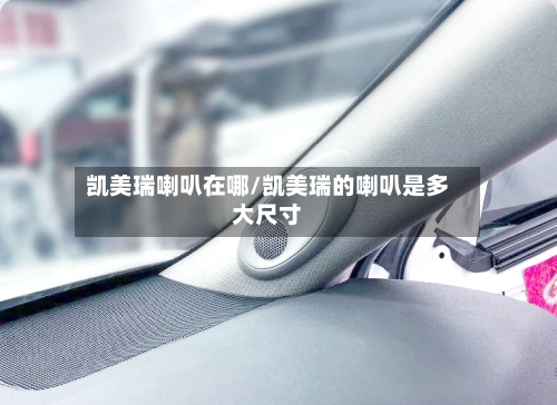 凯美瑞喇叭在哪/凯美瑞的喇叭是多大尺寸-第2张图片
