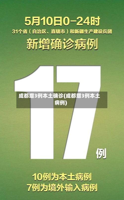 成都增3例本土确诊(成都增3例本土病例)