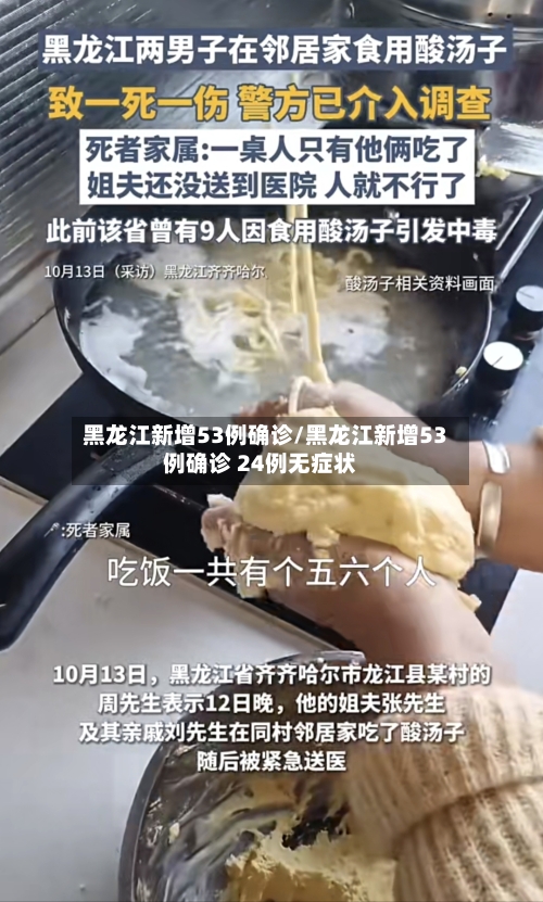 黑龙江新增53例确诊/黑龙江新增53例确诊 24例无症状
