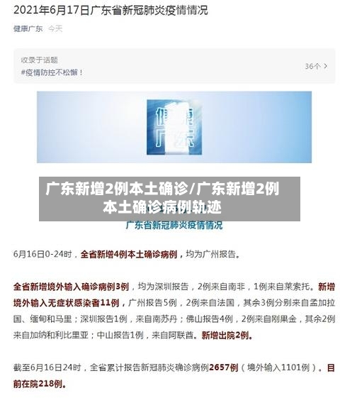 广东新增2例本土确诊/广东新增2例本土确诊病例轨迹-第3张图片