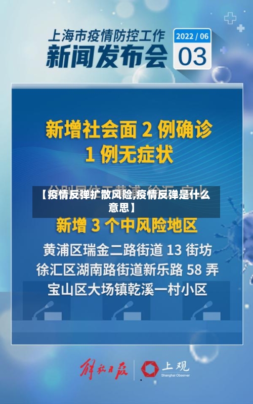 【疫情反弹扩散风险,疫情反弹是什么意思】-第2张图片