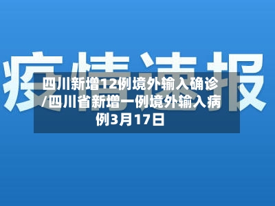 四川新增12例境外输入确诊/四川省新增一例境外输入病例3月17日-第2张图片