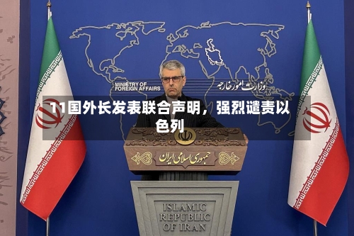 11国外长发表联合声明，强烈谴责以色列-第2张图片