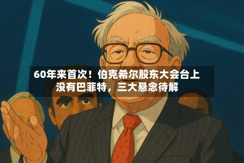 60年来首次！伯克希尔股东大会台上没有巴菲特，三大悬念待解-第3张图片