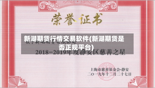 新湖期货行情交易软件(新湖期货是否正规平台)