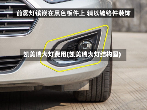 凯美瑞大灯费用(凯美瑞大灯结构图)