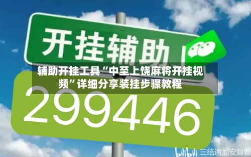 辅助开挂工具“中至上饶麻将开挂视频	”详细分享装挂步骤教程-第2张图片