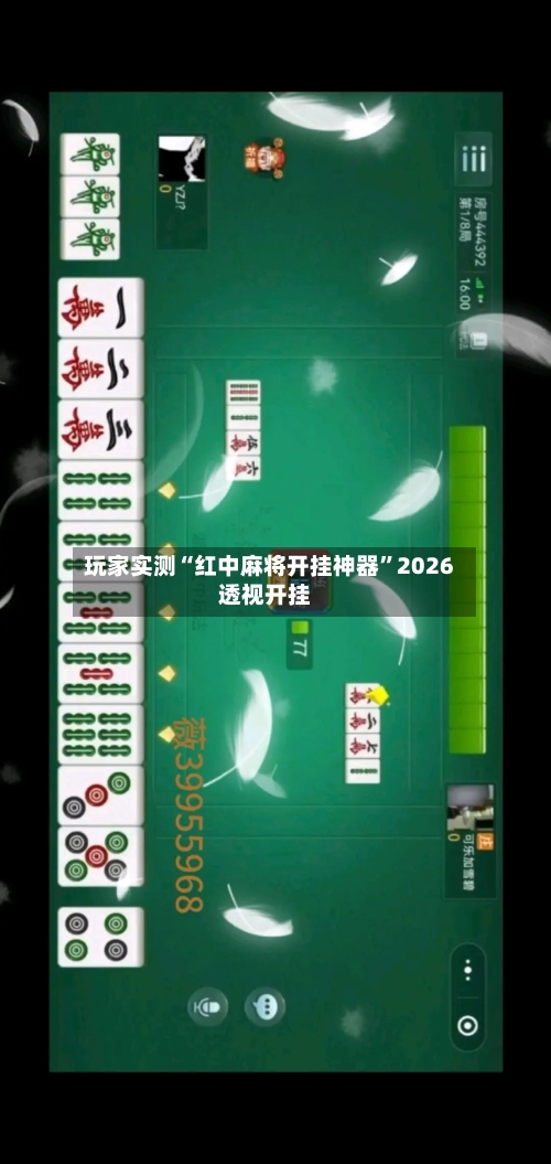 玩家实测“红中麻将开挂神器”2026透视开挂-第3张图片