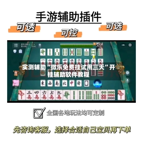 实测辅助“微乐免费挂试用三天”开挂辅助软件教程-第3张图片