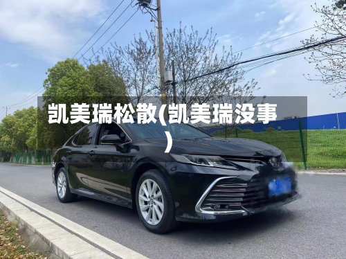 凯美瑞松散(凯美瑞没事)-第3张图片