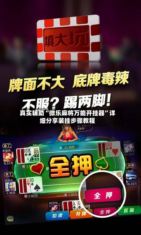 真实辅助“微乐麻将万能开挂器	”详细分享装挂步骤教程-第2张图片