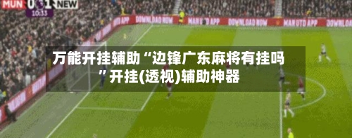 万能开挂辅助“边锋广东麻将有挂吗”开挂(透视)辅助神器-第3张图片