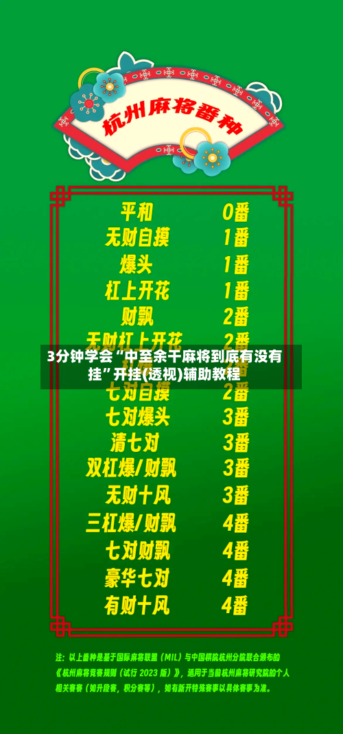 3分钟学会“中至余干麻将到底有没有挂”开挂(透视)辅助教程-第2张图片