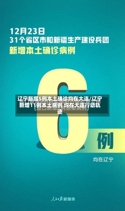 辽宁新增5例本土确诊均在大连/辽宁新增11例本土病例 均在大连行动轨迹