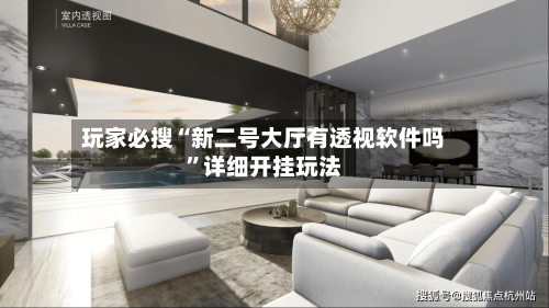 玩家必搜“新二号大厅有透视软件吗”详细开挂玩法