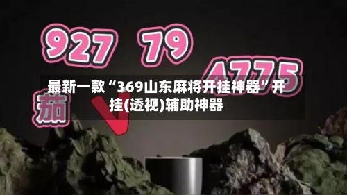 最新一款“369山东麻将开挂神器”开挂(透视)辅助神器-第2张图片