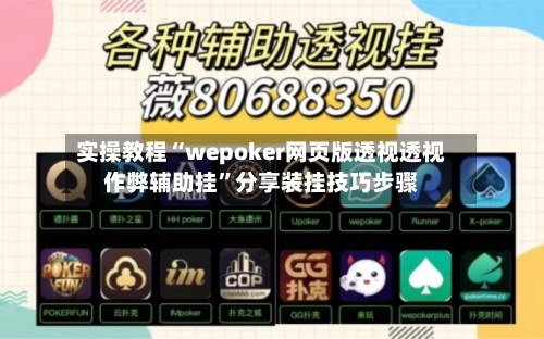 实操教程“wepoker网页版透视透视作弊辅助挂”分享装挂技巧步骤-第3张图片