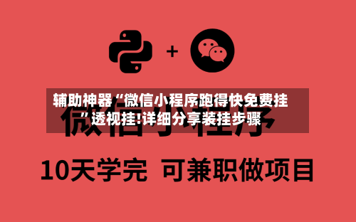 辅助神器“微信小程序跑得快免费挂	”透视挂!详细分享装挂步骤-第2张图片