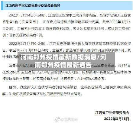 河南郑州疫情最新数据消息/河南郑州疫情最新通告-第3张图片