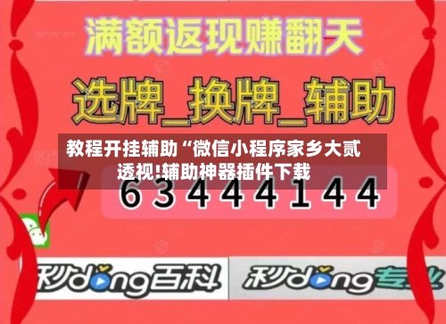 教程开挂辅助“微信小程序家乡大贰透视!辅助神器插件下载