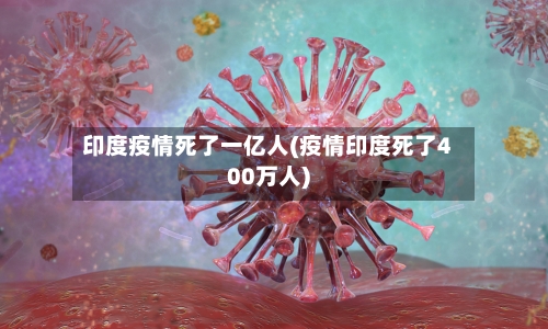 印度疫情死了一亿人(疫情印度死了400万人)-第2张图片