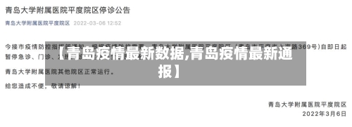 【青岛疫情最新数据,青岛疫情最新通报】-第2张图片