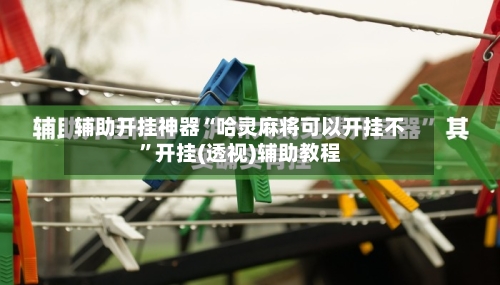 辅助开挂神器“哈灵麻将可以开挂不”开挂(透视)辅助教程