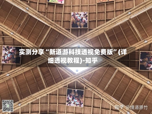 实测分享“新道游科技透视免费版”(详细透视教程)-知乎-第3张图片