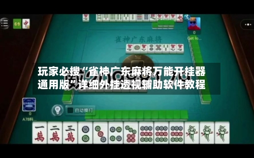 玩家必搜“雀神广东麻将万能开挂器通用版	”详细外挂透视辅助软件教程-第2张图片