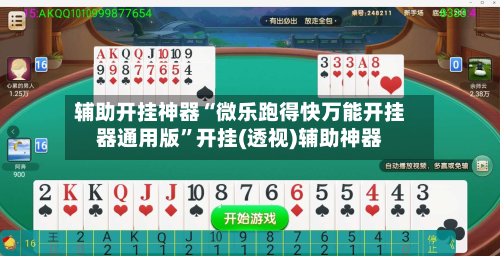 辅助开挂神器“微乐跑得快万能开挂器通用版”开挂(透视)辅助神器-第3张图片