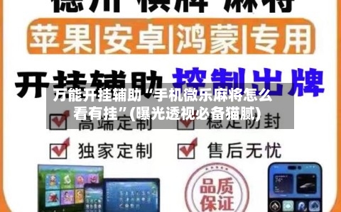 万能开挂辅助“手机微乐麻将怎么看有挂	”(曝光透视必备猫腻)-第2张图片