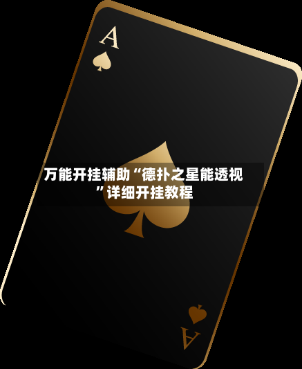 万能开挂辅助“德扑之星能透视”详细开挂教程-第3张图片