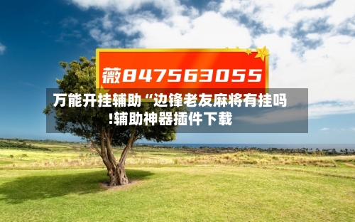 万能开挂辅助“边锋老友麻将有挂吗!辅助神器插件下载
