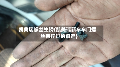 凯美瑞螺丝生锈(凯美瑞新车车门螺丝有拧过的痕迹)-第2张图片