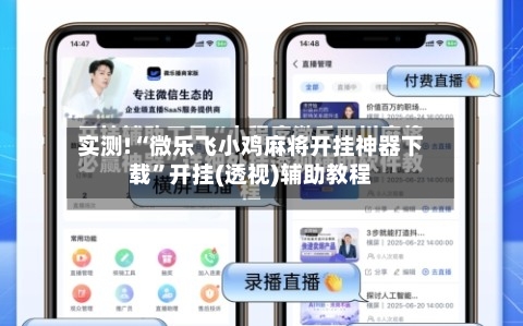 实测!“微乐飞小鸡麻将开挂神器下载”开挂(透视)辅助教程-第3张图片