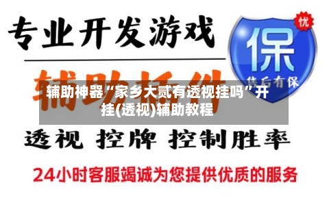 辅助神器“家乡大贰有透视挂吗	”开挂(透视)辅助教程-第2张图片