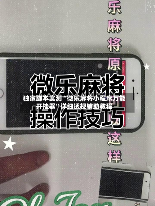 独家脚本实测“微乐麻将小程序万能开挂器”详细透视辅助教程-第3张图片