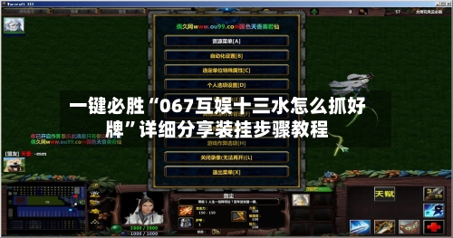 一键必胜“067互娱十三水怎么抓好牌”详细分享装挂步骤教程-第2张图片