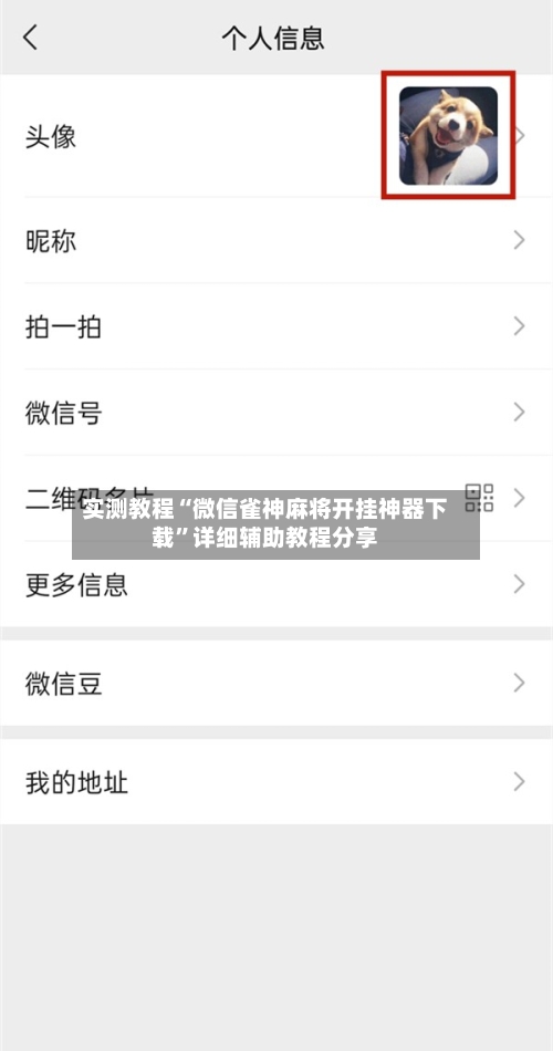 实测教程“微信雀神麻将开挂神器下载”详细辅助教程分享