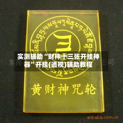 实测辅助“财神十三张开挂神器”开挂(透视)辅助教程