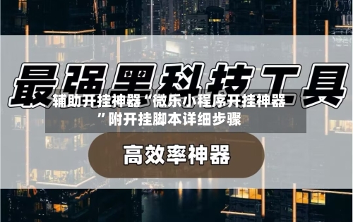 辅助开挂神器“微乐小程序开挂神器”附开挂脚本详细步骤