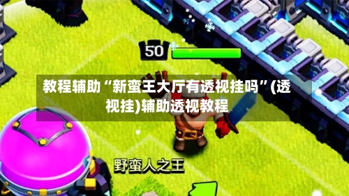 教程辅助“新蛮王大厅有透视挂吗”(透视挂)辅助透视教程