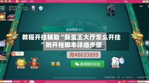教程开挂辅助“新蛮王大厅怎么开挂”附开挂脚本详细步骤