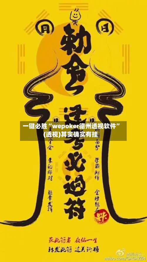 一键必胜“wepoker德州透视软件”(透视)其实确实有挂
