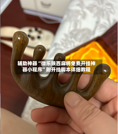 辅助神器“微乐陕西麻将免费开挂神器小程序”附开挂脚本详细教程