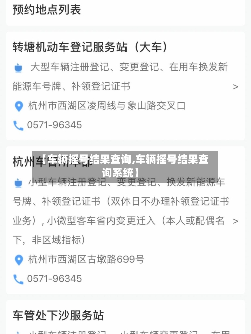 【车辆摇号结果查询,车辆摇号结果查询系统】